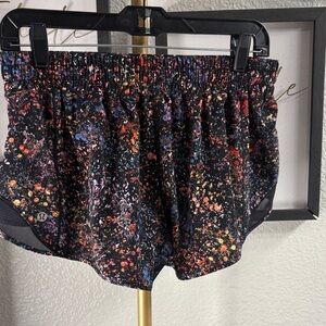 lululemon athletica Women's Multicolor Floral Shorts